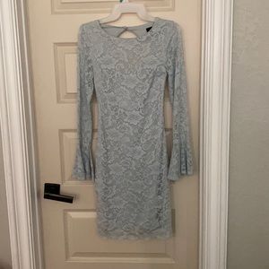 Long sleeve lace dress